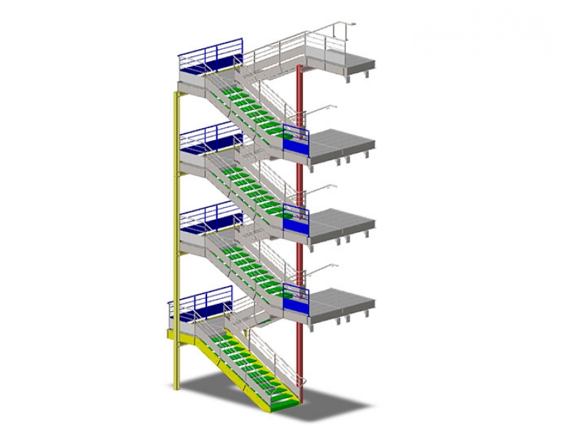 Escaliers parking