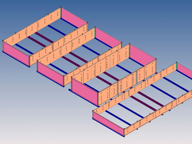 Maquette de structures métalliques