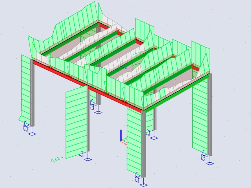 Vérification de la tenue d'un car port pour particulier