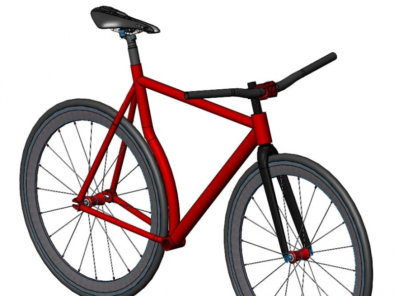 Prototype vélo de coursier