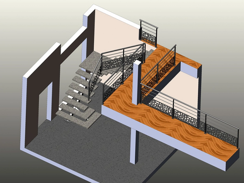 Maquette escalier