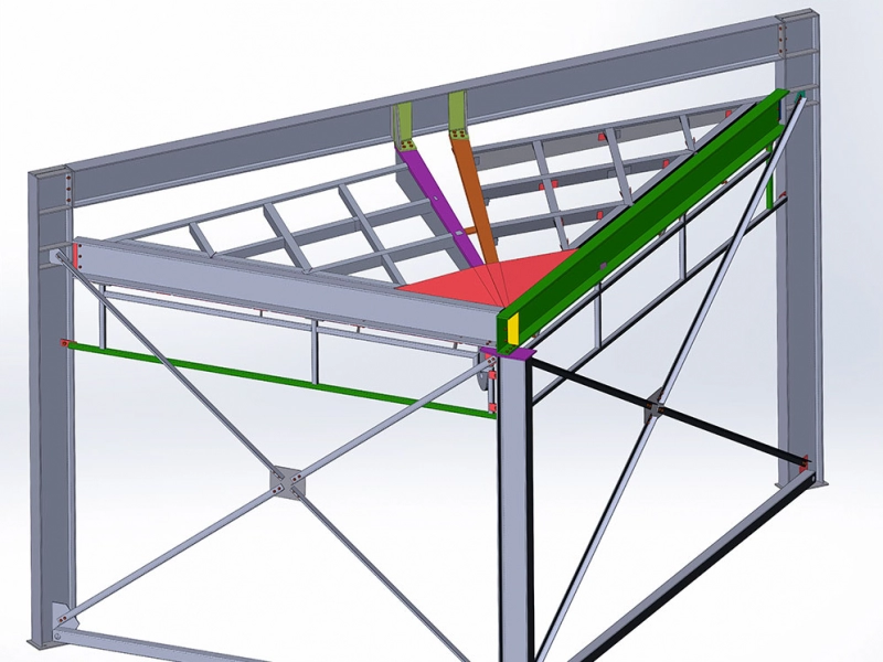 Schema technique structure temporaire